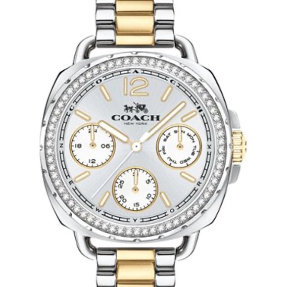 COACH Women's Tatum Two-Tone Bracelet Watch